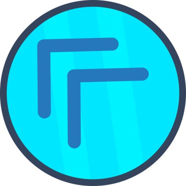 Bozuk para. Web simgesi vektör illüstrasyonu