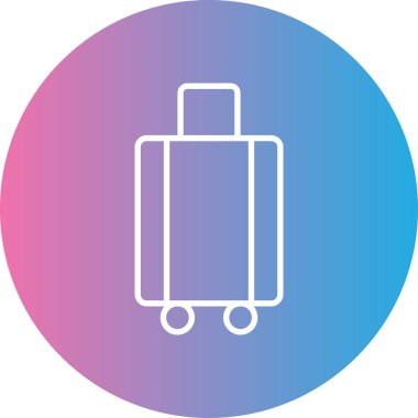 Bagaj simge vektör çizim