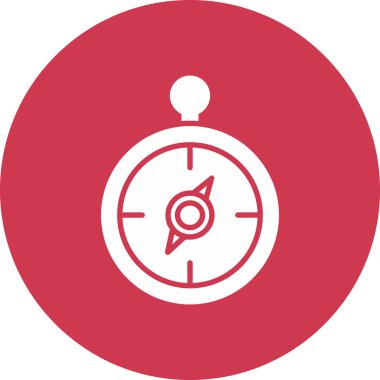 Kolayca düzenleyebilen veya düzenleyebilen pusula vektörü simgesi