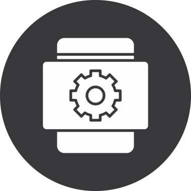 seo modern simgesinin vektör illüstrasyonu