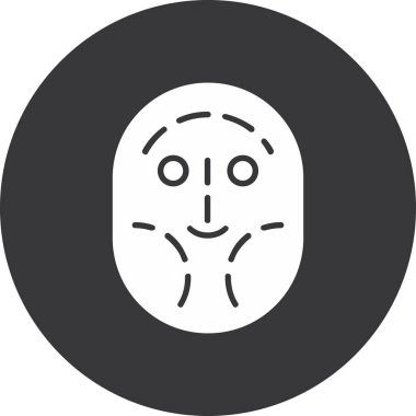 Modern b 'nin vektör illüstrasyonu eksik simgesi