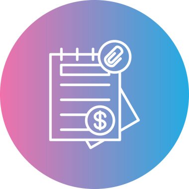 İş simgesinin vektör illüstrasyonu