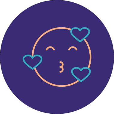 Mutlu yüz simgesi vektör illüstrasyon tasarımı