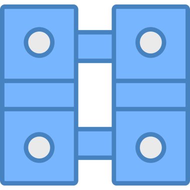 Modern simgenin vektör illüstrasyonu