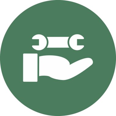 Bir anahtar simgesinin vektör çizimi