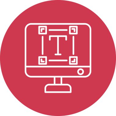 Ağ web simge vektör çizim