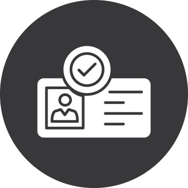 Belge simgesinin vektör illüstrasyonu