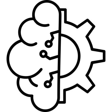 Teçhizat Web simgesi basit illüstrasyon