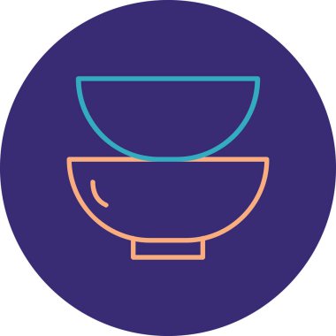 Gıda simgesinin vektör illüstrasyonu