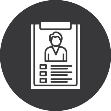 iş adamı simgesi vektör illüstrasyonu