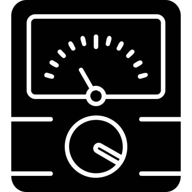 araba hız göstergesi vektör çizimi