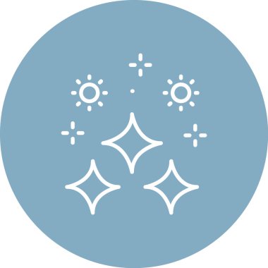 Ay vektör simgesi. biçim düz renk sembolü, kobalt rengi, yuvarlak açılar, beyaz arkaplan.