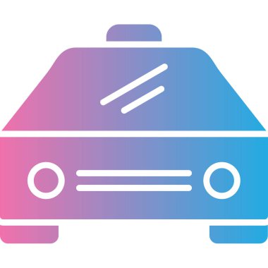 araba simgesi vektör illüstrasyonu