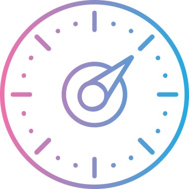 Pusula. Web simgesi basit illüstrasyon