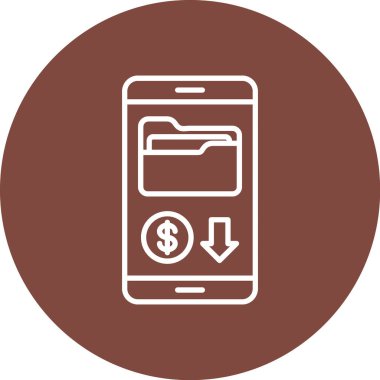 para simgesi vektör illüstrasyonu