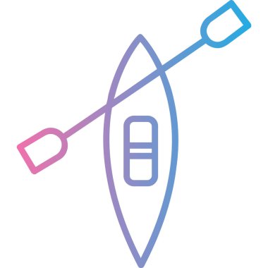 Bir olta simgesinin vektör çizimi