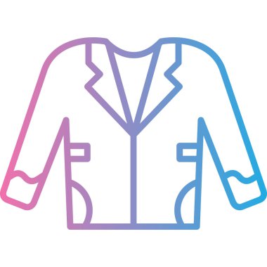 giysi simgesi vektör illüstrasyonu