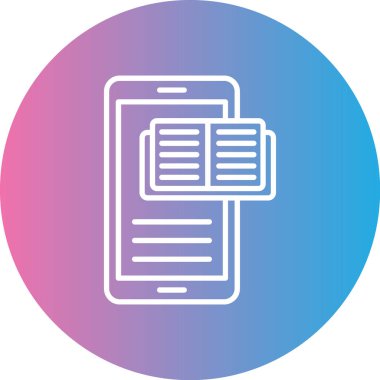 Hareket eden telefon vektör simgesi