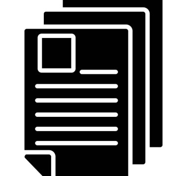 Kitap. Web simgesi basit illüstrasyon