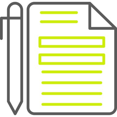 dosya belgesi. Basit resimleme