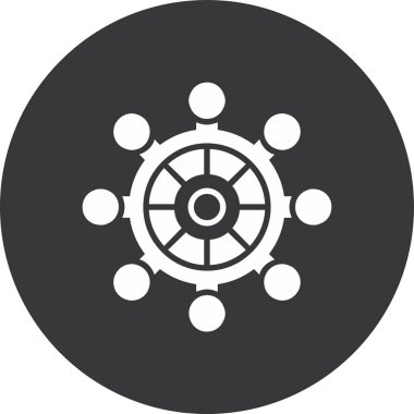 fan simgesi vektör illüstrasyonu