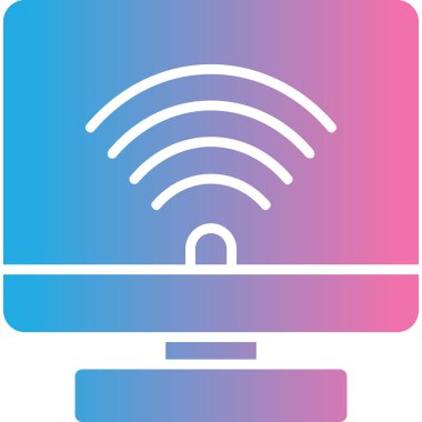 Vektör wifi sinyal simgesi