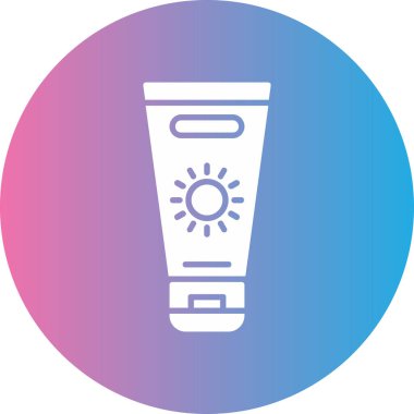 krem simge vektör çizim