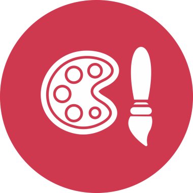 Pizza simgesinin vektör illüstrasyonu