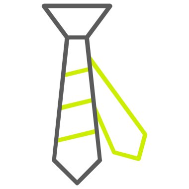 Kravat. Web simgesi basit tasarım