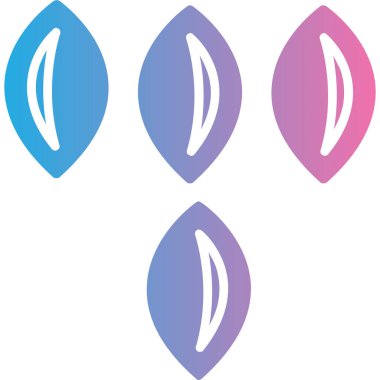 Kalp. Web simgesi basit illüstrasyon