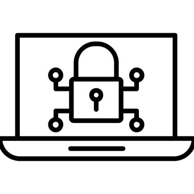 bilgisayar simgesi vektör illüstrasyonu