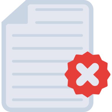 belge dosya simgesini düz biçimde sil