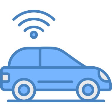 - Araba. Web simgesi basit illüstrasyon