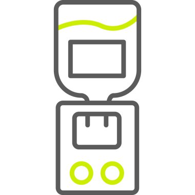 Modern b 'nin vektör illüstrasyonu eksik simgesi