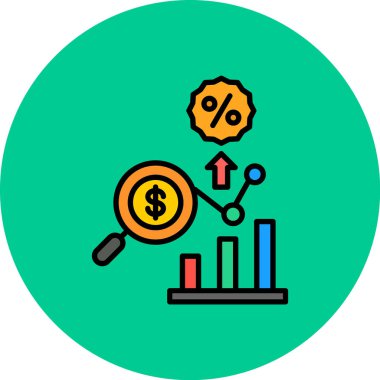 seo modern simgesinin vektör illüstrasyonu