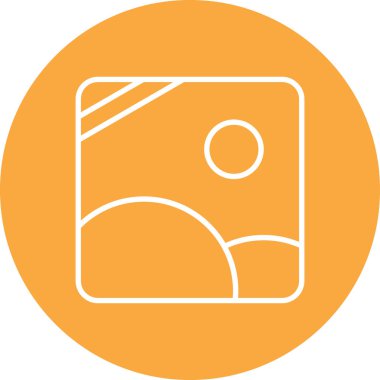 Bir kitap simgesinin vektör illüstrasyonu