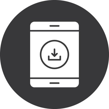 cep telefonu vektör simgesi