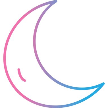 İyi geceler ay. Web simgesi