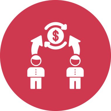 Modern b 'nin vektör çizimi dolar simgesinden yoksundur