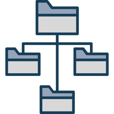 ağ paylaşım simgesi çizimi