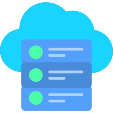 Bulut hesaplama. Web simgesi