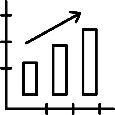 grafik grafik simgesi, satır tasarımı