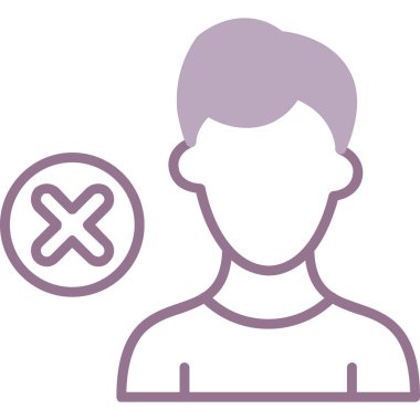 kullanıcı simgesi. vektör illüstrasyonu