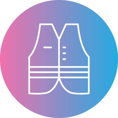 Modern simgenin vektör illüstrasyonu