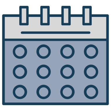 takvim tarihi gün simgesi