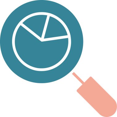 Arama vektörü simgesi, modern biçim