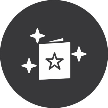 yıldız simgesi vektör illüstrasyonu