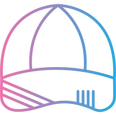 Bir yiyecek ikonunun vektör illüstrasyonu