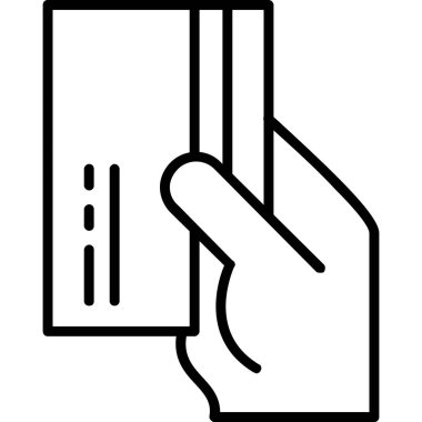 kart simge vektör çizim