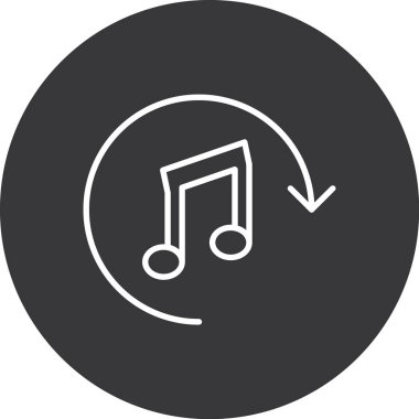 not simgesi vektör illüstrasyonu